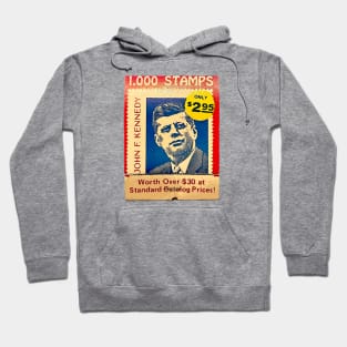 JFK 1000 Stamps Matchbook Cover Hoodie